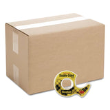 Scotch® Double-Sided Permanent Tape in Handheld Dispenser, 1" Core, 0.5" x 37.5 ft, Clear, 72/Carton (MMM137CT) Case of 72