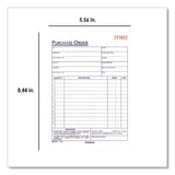 Adams® Multipart Purchase Order Pad, Three Part Carbonless, 5.56 x 8.44, 50 Forms Total (ABFTC583110EA) Each