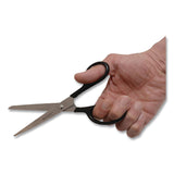 Westcott® Straight Contract Scissors, 8" Long, 3" Cut Length, Straight Black Handle, 144/Carton (ACM10572CT) Case of 144
