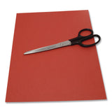 Westcott® Straight Contract Scissors, 8" Long, 3" Cut Length, Straight Black Handle, 144/Carton (ACM10572CT) Case of 144