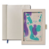 Lifelines® Shake It Up Sensory Journal, Interactive Blue/Purple Color-Fusing Oil Ocean, Wide/Legal Rule, Cream Cover, (80) 8 x 5 Sheets (LLN160109) Each