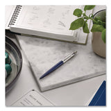 Parker® Jotter Ballpoint Pen, Retractable, Medium 0.7 mm, Blue Ink, Royal Blue/Stainless-Steel Barrel (PAR1953209) Each
