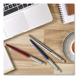 Parker® Jotter Retractable Pen and Pencil Set, (1) Medium Blue Ballpoint Pen, (1) Medium Black Gel Pen, (1) 0.7 mm Mechanical Pencil (PAR2032740) Each
