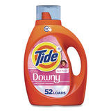 Tide® Plus Boost of Ultra Downy Laundry Detergent, HE Compatible, April Fresh Scent, 73 oz Bottle (PGC17523) Each