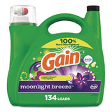 Gain® Liquid Laundry Detergent, HE Compatible, Moonlight Breeze, 194 oz Bottle (PGC19112) Each