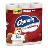 Charmin® Ultra Strong Bathroom Tissue, Septic Safe, 2-Ply, White, 220 Sheets/Roll, 12 Rolls/Pack (PGC32173) Pack of 12