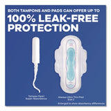Tampax® Pearl Tampons, Light/Regular/Super Absorbency, 47/Pack (PGC71447) Pack of 47