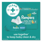 Pampers® Baby-Clean Wipes, 6.7 x 7, Baby Fresh, White, 72 Wipes/Pack, 6 Packs/Carton (PGC73278) Case of 432