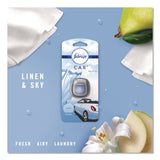 Febreze® CAR Air Freshener, Linen and Sky, 2 mL, 2/Pack (PGC811131) Pack of 2