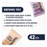 Pick Me Up Provisions™ French Roast Coffee Fraction Pack, 2.2 oz, 42/Carton (PIEBHS90366) Case of 42