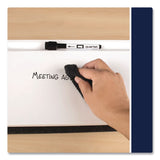 Quartet® Magnetic Steel Dry Erase Desktop Computer Pad, 21 x 7.75, White Surface (QRTQ090F01R) Each