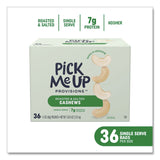 Pick Me Up Provisions™ Roasted and Salted Cashews, 1.5 oz Pouch, 36/Box (PIEPM62981) Box of 36