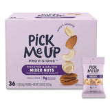 Pick Me Up Provisions™ Roasted and Salted Mixed Nuts, 1.5 oz Pouch, 36/Box (PIEPM62982) Box of 36