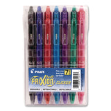Pilot® FriXion Ball Clicker Erasable Gel Pen, Retractable, Fine 0.7 mm, Assorted Ink and Barrel Colors, 7/Pack (PIL31472) Pack of 7