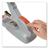 Rapid® DUAX Heavy-Duty Stapler, 20 to 170 Sheet Capacity, Silver/Orange (RPD73338) Each