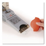 Rapid® DUAX Heavy-Duty Stapler, 20 to 170 Sheet Capacity, Silver/Orange (RPD73338) Each