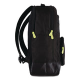 3BRAND Russell Wilson Nike Pro Laptop Backpack, Fits Devices Up to 17", 13 x 7 x 19, Black/Green (THB9AT047023) Each