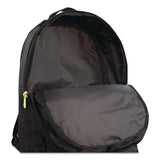 3BRAND Russell Wilson Nike Pro Laptop Backpack, Fits Devices Up to 17", 13 x 7 x 19, Black/Green (THB9AT047023) Each
