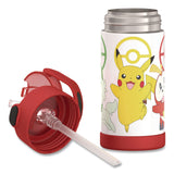 Thermos® FUNtainer Pokemon Stainless Steel Vacuum Insulated Water Bottle, 12 oz, Multicolor (THZF4105PM6M) Each