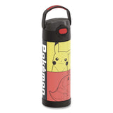 Thermos® FUNtainer Pokemon Stainless Steel Vacuum Insulated Water Bottle, 16 oz, Multicolor (THZF42105PM6M) Each