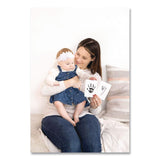pearhead® Babyprints Clean-Touch Ink Pad, Newborn Size Accommodates Hand/Feet Up to 2.25" x 3.5", Clean-Touch Ink Pad/(2) Imprint Cards (PEH00007) Each