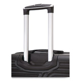TUCCI VOYAGE Vertice ABS 2-Piece Luggage Set, Black (TUIV000102PCBLK) Each
