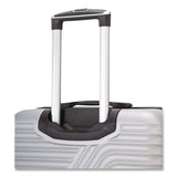 TUCCI VOYAGE Vertice ABS 2-Piece Luggage Set, Silver (TUIV000102PCSLV) Each