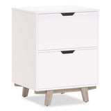 Thomasville® Whitney 2-Drawer Lateral File Cabinet, Letter/Legal Size File Drawers, 23.75" x 20" x 31.25", White (TVFSPLSWHLFTV) Each