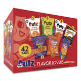 Utz® Flavor Lovers Variety Pack, Assorted Flavors, 42/Carton (UTZUQF35231) Case of 42