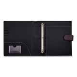 It's Academic D-Ring Non-View Binder, 3 Rings, 1" Capacity, 8.5 x 11, Black (AMX92875) Each