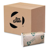 Eco Green® Multi-Fold Recycled Paper Towels, 1-Ply, 9.25 x 9.5, Natural White, 250/Pack, 16 Packs/Carton (APAEN416) Case of 4000