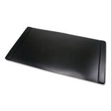 Advantus Faux Leather Desk Pad with Side Rails, 36" x 20", Black (AVT75868) Each