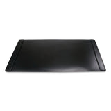 Advantus Faux Leather Desk Pad with Side Rails, 36" x 20", Black (AVT75868) Each