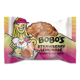 Bobo's Stuff'd Oatmeal Bites, Strawberry Lemonade, 1.3 oz Individually Wrapped, 10/Box (BBOBBO00543) Box of 10