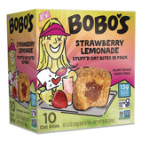 Bobo's Stuff'd Oatmeal Bites, Strawberry Lemonade, 1.3 oz Individually Wrapped, 10/Box (BBOBBO00543) Box of 10