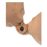 Brookstone® U-Shaped Memory Foam Travel Pillow, 11.8 x 3.74 x 12.6, Khaki (BKTBNPM0004) Each