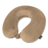 Brookstone® U-Shaped Memory Foam Travel Pillow, 11.8 x 3.74 x 12.6, Khaki (BKTBNPM0004) Each