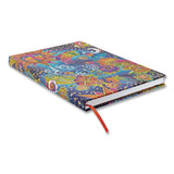 CHRONICLE BOOKS Paperblanks Hardcover Journal, Laurel Burch Celestial Magic Artwork, Medium/College Rule, Multicolor Cover, (72) 9 x 7 Sheets (CHB978143979691) Each