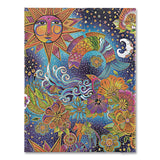 CHRONICLE BOOKS Paperblanks Hardcover Journal, Laurel Burch Celestial Magic Artwork, Medium/College Rule, Multicolor Cover, (72) 9 x 7 Sheets (CHB978143979691) Each