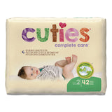 Cuties® Complete Care Diapers, Size 2, 12 lbs to 18 lbs, 168/Carton (CTJCR2001) Case of 168