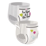 Cuties® CutiePants Refastenable Training Pants for Girls, 2T-3T, Up to 34 lbs, 104/Carton (CTJCR7008) Case of 104