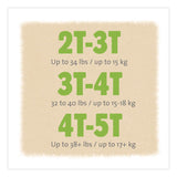 Cuties® CutiePants Refastenable Training Pants for Boys, Size 4T-5T, 38 lbs to 50 lbs, 76/Carton (CTJCR9007) Case of 76