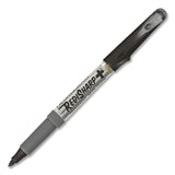 Ticonderoga® RediSharp+ Permanent Markers, Fine Tip, Black (DIX98207EA) Each