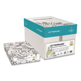 Lettermark™ Colors 30% Recycled Multipurpose Color Paper, 20 lb Bond Weight, 8.5 x 14, Canary, 500 Sheets/Ream, 10 Reams/Carton (DMR94292RMCT) Each