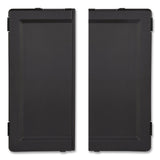 Rubbermaid® Commercial Locking Door Kit, for Rubbermaid Commercial 2202581/2202527/2202585, Resin, Black (RCP2202525) Each
