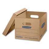 Bankers Box® SmoothMove Basic Moving Boxes, Regular Slotted Container (RSC), Small, 12 x 15 x 10, Kraft, 5/Bundle (FEL7714212) 1 BD