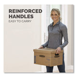 Bankers Box® SmoothMove Basic Moving Boxes, Regular Slotted Container (RSC), Small, 12 x 15 x 10, Kraft, 5/Bundle (FEL7714212) 1 BD