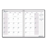 House of Doolittle™ Recycled Academic Monthly Appointment Planner, 11 x 8.5, Charcoal Gray Cover, 14-Month: July 2025 to Aug 2026 (HOD22650326) Each