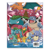 Innovative Designs Licensed Two-Pocket Folder, Pokeman, Side: 3-Hole Punched, Accommodates (50) 11 x 8.5 Sheets, Multicolor (IDI716137POKSA) Each