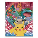 Innovative Designs Licensed Two-Pocket Folder, Pokeman, Side: 3-Hole Punched, Accommodates (50) 11 x 8.5 Sheets, Multicolor (IDI716137POKSA) Each